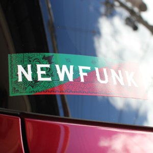 画像3: 【NEWFUNK】Hi Quality Sticker (Bk/Gr)