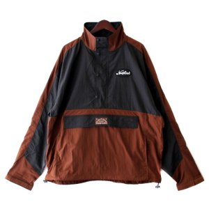 画像1: 【NEWFUNK】NYLON ANORAK JACKET (Brown)