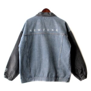 画像2: 【NEWFUNK】WASH DENIM JACKET (Blue)