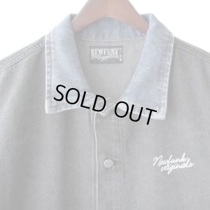 画像3: 【NEWFUNK】Wash Denim Jacket (Black)