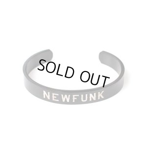 画像2: 【NEWFUNK】Logo Bangle (Black)