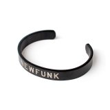 【NEWFUNK】Logo Bangle (Black)