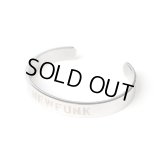 【NEWFUNK】Logo Bangle (Silver)