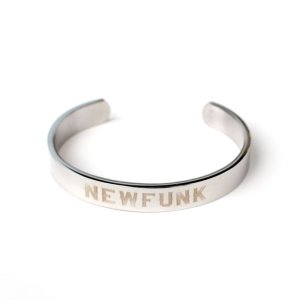 画像2: 【NEWFUNK】Logo Bangle (Silver)