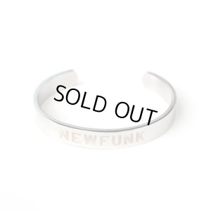 画像2: 【NEWFUNK】Logo Bangle (Silver)