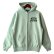 画像2: 【NEWFUNK】DRIVE ZIP HOODIE (Smoky Green)