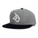 画像1: 【LIBE BRAND】LB ORIGINAL BB CAP "Snapback" (Gray/Black) (1)