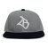 画像2: 【LIBE BRAND】LB ORIGINAL BB CAP "Snapback" (Gray/Black) (2)