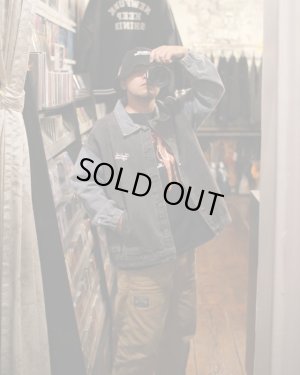 画像7: 【NEWFUNK】Wash Denim Jacket (Black)