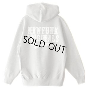 画像2: 【NEWFUNK × DAM ONE】CRACK HOODIE (Gray)
