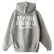 画像2: 【NEWFUNK × DAM ONE】CRACK HOODIE (Gray)