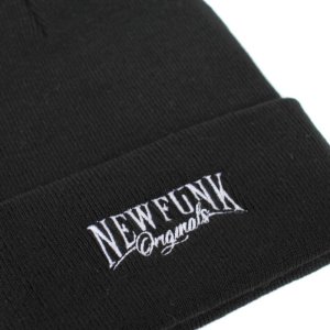 画像2: 【NEWFUNK】NFO KNIT CAP (Black)