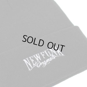 画像2: 【NEWFUNK】NFO KNIT CAP (Black)