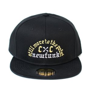 画像2: 【NEWFUNK】BROWN SNAPBACK CAP (Black)