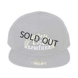 画像2: 【NEWFUNK】BROWN SNAPBACK CAP (Black)
