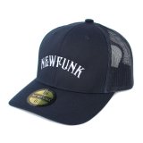 【NEWFUNK】Retro Trucker Mesh Cap (Dark Navy)