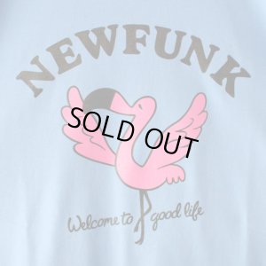 画像3: 【NEWFUNK】Flamingo TEE (Light Blue)