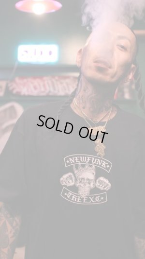 画像11: 【NEWFUNK × THE E.X.C】BANDANA TEE (Black)