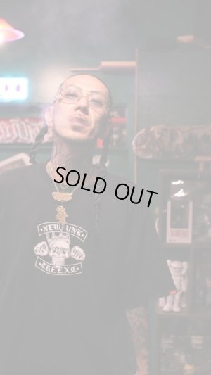 画像7: 【NEWFUNK × THE E.X.C】BANDANA TEE (Black)