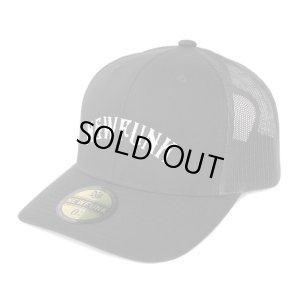 画像1: 【NEWFUNK】Retro Trucker Mesh Cap (Black)