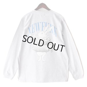 画像1: 【NEWFUNK】RABBIT Long Sleeve Shirt (Light Gray)
