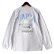 画像1: 【NEWFUNK】RABBIT Long Sleeve Shirt (Light Gray) (1)