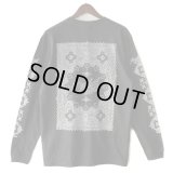 【NEWFUNK】BLANK PAISLEY Long Sleeve Shirt (Black)