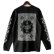 画像1: 【NEWFUNK】BLANK PAISLEY Long Sleeve Shirt (Black) (1)