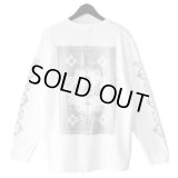 【NEWFUNK】BLANK PAISLEY Long Sleeve Shirt (White)