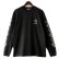 画像2: 【NEWFUNK】BLANK PAISLEY Long Sleeve Shirt (Black)