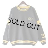 【NEWFUNK】LINE CREW NECK KNIT