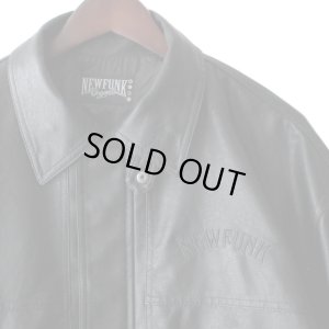 画像3: 【NEWFUNK】SPICY LEATHER JACKET (Black)
