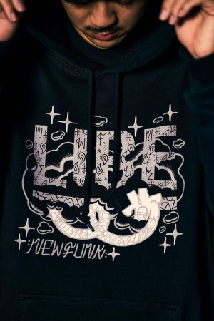 画像7: 【NEWFUNK × LIBE BRABD】KIRIN BIG LOGO PARKA (Black)