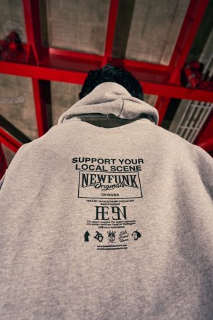 画像7: 【NEWFUNK × LIBE BRABD】KIRIN BIG LOGO PARKA (Gray)