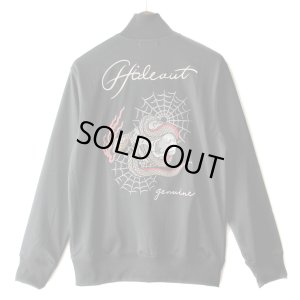 画像1: HIDEOUT SCULL TRACK JACKET (Black)