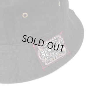 画像4: 【NEWFUNK】BOX LOGO Bucket Hat (Black)