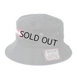 画像2: 【NEWFUNK】BOX LOGO Bucket Hat (Black)