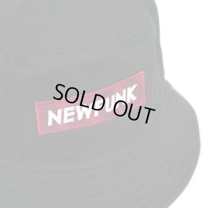 画像3: 【NEWFUNK】BOX LOGO Bucket Hat (Black)