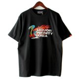 【NEWFUNK】LIQUOR INFINITY AREA TEE (Black)