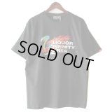 【NEWFUNK】LIQUOR INFINITY AREA TEE (Black)