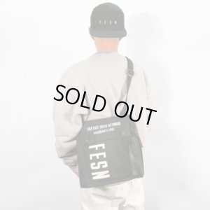 画像9: 【LIBE BRAND】FESN NYLON SHOULDER BAG (Black)