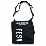 【LIBE BRAND】FESN NYLON SHOULDER BAG (Black)