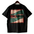 【NEWFUNK】PAISLEY BANDANA TEE (Black)