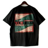 【NEWFUNK】PAISLEY BANDANA TEE (Black)