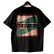 画像1: 【NEWFUNK】PAISLEY BANDANA TEE (Black) (1)