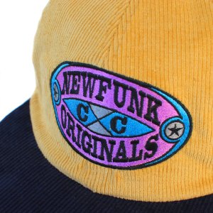 画像4: 【NEWFUNK】CROSS Codyroy Cap (Yellow/Navy)