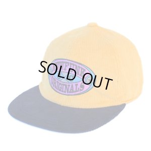 画像1: 【NEWFUNK】CROSS Codyroy Cap (Yellow/Navy)