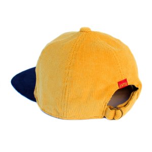 画像2: 【NEWFUNK】CROSS Codyroy Cap (Yellow/Navy)