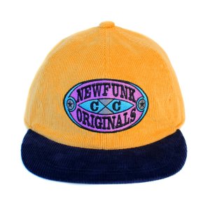 画像3: 【NEWFUNK】CROSS Codyroy Cap (Yellow/Navy)