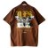 画像1: 【NEWFUNK】GOAT TEE (Brown) (1)